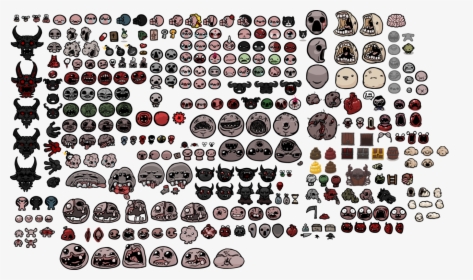 Binding Of Isaac Character Sprites, HD Png Download, Free Download