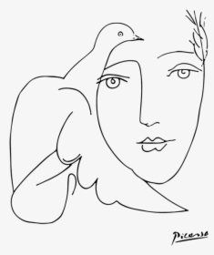 Picasso Face Dove, HD Png Download, Free Download