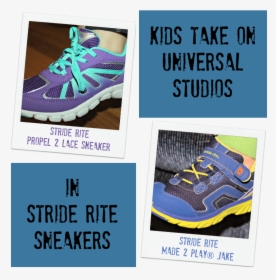 Kids Take Universal Studios In Stride Rite Sneakers - Valk Versmarkt, HD Png Download, Free Download
