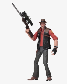 Red Sniper Series 4 7” Scale Action Figure - Team Fortress 2, HD Png Download, Free Download