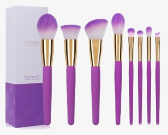 Pink Makeup Brush Set - Skin Affinity Docolor, HD Png Download, Free Download