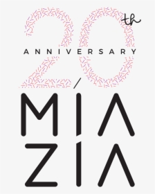 Mia Zia Médaillon20 Logo Carré Noir, HD Png Download, Free Download