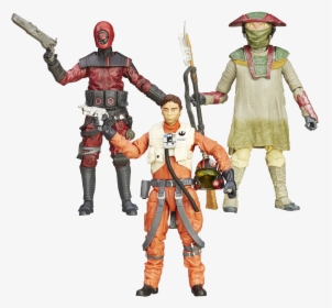 Poe Dameron, Guavian Enforcer And Constable Zuvio 6” - Black Series Guavian Enforcer, HD Png Download, Free Download
