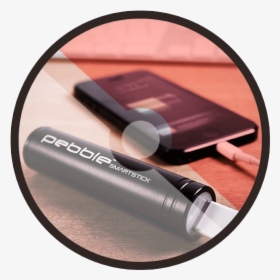 Pebble Smartstick Charger - Battery Charger, HD Png Download, Free Download