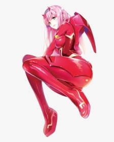Zero Two Red Suit, HD Png Download, Free Download