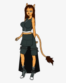 Tifa - Cartoon, HD Png Download, Free Download