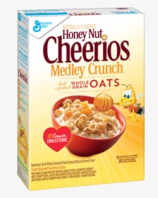 Honey Nut Cheerios Png - Honey Nut Cheerios Medley Crunch, Transparent Png, Free Download