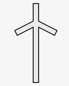 Grapevine Cross Crosses In Heraldry Georgia - Cross, HD Png Download, Free Download