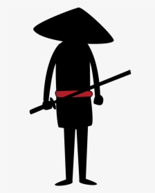 Samurai Ninja Cartoon Free Photo - Samurai Ninja Cartoon, HD Png Download, Free Download