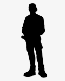 Clipart Person Silhouette Picture Freeuse Library Silhouette - Standing Person Silhouette Png, Transparent Png, Free Download