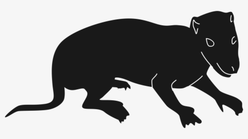 Black Bear Silhouette Png, Transparent Png, Free Download