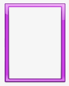 Red Frame Transparent Png Clipart Picture Frames Window - Paper Product, Png Download, Free Download