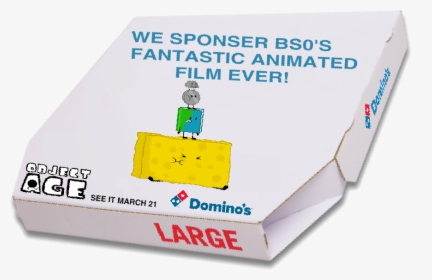 Dominos Pizza Box Object Age - Domino's Pizza, HD Png Download, Free Download