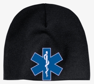 Star Of Life Blue Beanie - Star Of Life, HD Png Download, Free Download