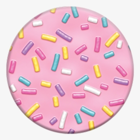 Pink Sprinkles Pop Socket - Ice Cream Pop Socket, HD Png Download, Free Download