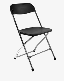 Grey Plastic Folding Chair, HD Png Download, Free Download