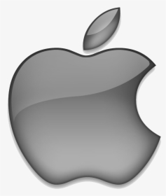 Silver Apple Logo, HD Png Download, Free Download