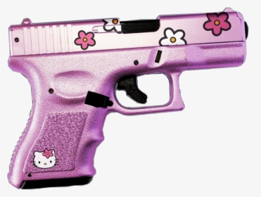 #yamikawaii #gun #kawaii #pink #hellokitty #kawaiigrunge - Hello Kitty Gun, HD Png Download, Free Download