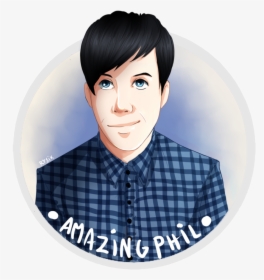 Amazingphil Transparent Blue - Cartoon, HD Png Download, Free Download