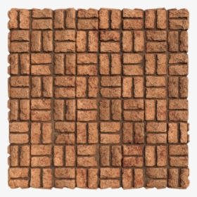 Traditional Red Or Orange Brick Texture In Basket Weave - Brickwork, HD Png Download, Free Download