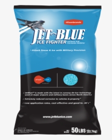 Jet Blue Ice Melt Jet Blue Bag Industrys Png Blue Ice - Tillson Jet Blue Logo, Transparent Png, Free Download