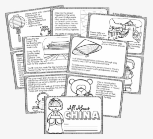 Free Printable China Book For Kids - Printable Facts About China, HD Png Download, Free Download