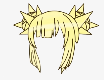 Gachalife Gachahair Blonde Hair Gachaverse Freetoedit Gacha Life Hair Edit Hd Png Download Kindpng