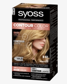 Syoss Com Contour Color 8 61 Diva Golden Blond - Syoss, HD Png Download, Free Download
