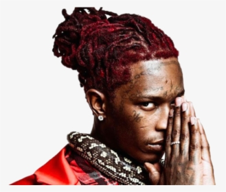 Young Thug Png Pic - Young Thug Red Hair, Transparent Png, Free Download