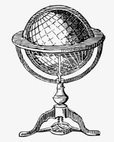 Vintage Globes Clip Art, HD Png Download, Free Download