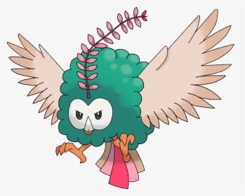 Rowlnivosa Rowlet Evolution Prediction - Illustration, HD Png Download, Free Download