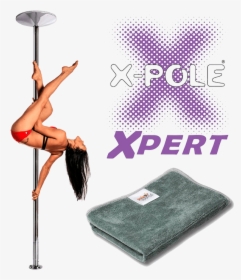 X-pole Starter Package With The Xpert Pro - X Pole Static And Spinning, HD Png Download, Free Download