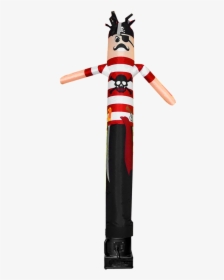 Pirate Design 6ft Air Dancers® Inflatable Tube Man - Lookourway 6ft 6ft Air Dancer With Blower, HD Png Download, Free Download