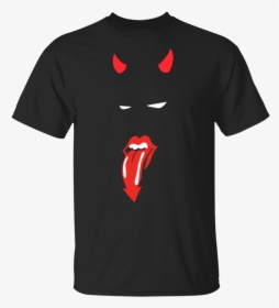 Devil Rolling Stones Halloween Shirt Shirt, Long Sleeve - Commes Des Garçons Play, HD Png Download, Free Download