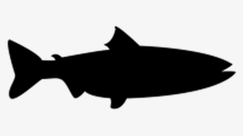 Fish Vector Shape , Png Download - Salmon Black Clipart, Transparent Png, Free Download
