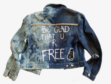 Prince Song Free Altered Denim Jacket"  Class="lazyload - Leather Jacket, HD Png Download, Free Download