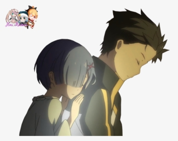 Subaru And Rem Re Zero Couples, HD Png Download, Free Download