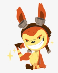 Jak And Daxter Stickers Messages Sticker-5 - Cartoon, HD Png Download, Free Download