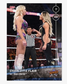Charlotte Flair Def - Trish Stratus And Charlotte Flair, HD Png Download, Free Download