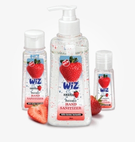Strawberry Hand Sanitizer - Plastic Bottle, HD Png Download, Free Download