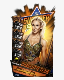 Charlotteflair S3 15 Summerslam17 - Summerslam 17 Wwe Supercard, HD Png Download, Free Download