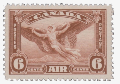 Canada 6 Cent Air Stamp, HD Png Download, Free Download