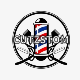 Barber Pole With Clippers, HD Png Download, Free Download