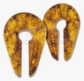 Chiapas Amber Keyhole Weight Stone - Illustration, HD Png Download, Free Download