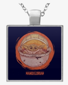Star Wars The Mandalorian Baby Yoda Mug, Necklace - Necklace, HD Png Download, Free Download
