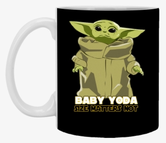 Baby Yoda The Mandalorian - Baby Yoda T Shirt, HD Png Download, Free Download