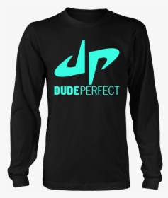Dude Perfect Long Sleeve Shirt Thumbnail - Long-sleeved T-shirt, HD Png Download, Free Download