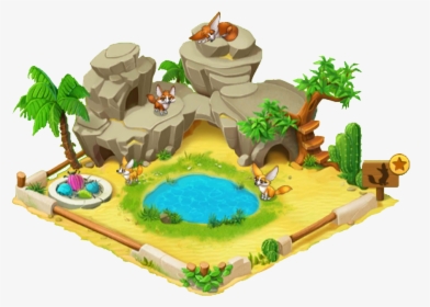 Township Wiki - Fennec Fox Enclosure Township, HD Png Download, Free Download