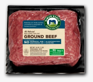 Niman Ranch 80/20 Ground Beef Image Number - Niman Ranch Ground Pork, HD Png Download, Free Download