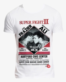 Muhammad Ali Vs Joe Frazier T Shirt, HD Png Download, Free Download